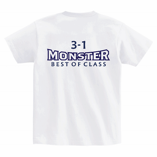 ロゴデザインがカッコいいオリジナルのクラスTシャツ