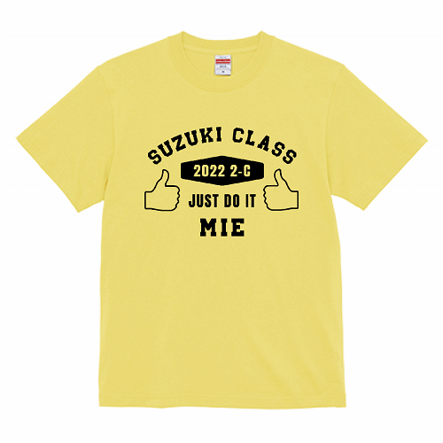 カジュアルデザインがおしゃれなクラスTシャツ