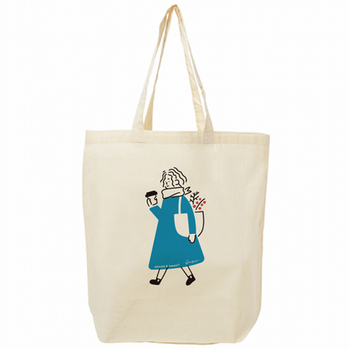 イラストをプリントして販売用のオリジナルエコバッグを作成！