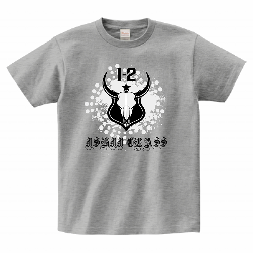 バイソンのロゴデザインがかっこいいクラスTシャツ