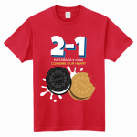 クッキーのイラストデザインがおしゃれなオリジナルのクラスTシャツ