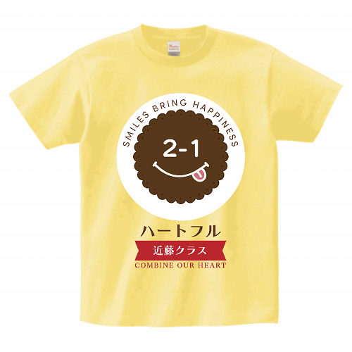 パロディ風デザインがおもしろいオリジナルのクラスTシャツ