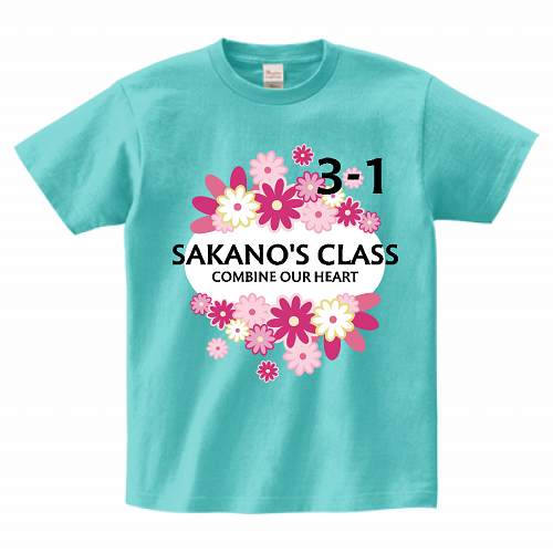流行りのパロディ風デザインでオリジナルのクラスTシャツを作成！