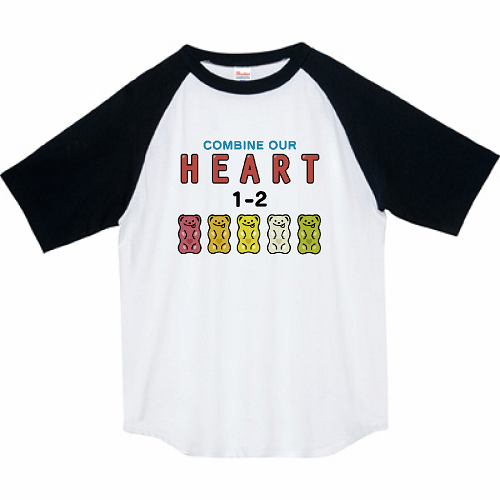 韓国っぽいカラフルデザインがかわいいクラスTシャツ