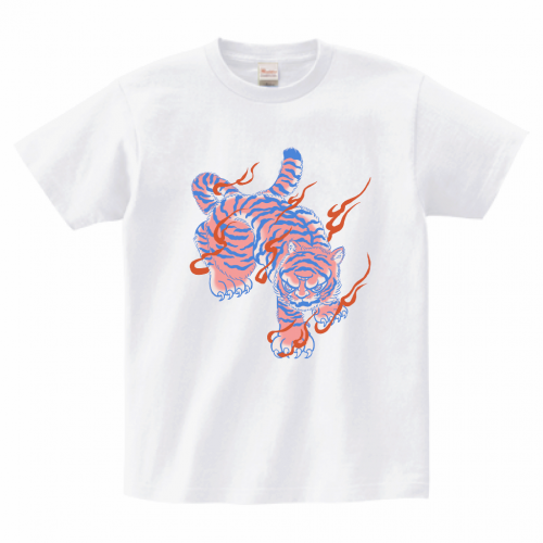 中華風の虎がおしゃれ！クリエイターTシャツ