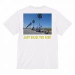 ツーリングのスナップをTシャツにプリント