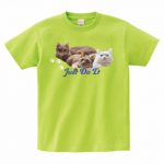 ねこ様のプリントTシャツ