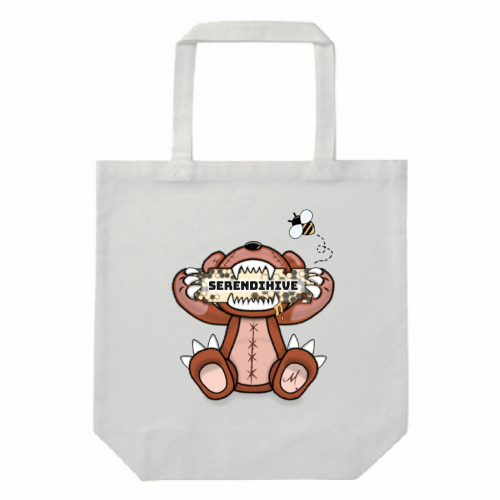 クマのキャラクターが可愛いオリジナルトートバッグ