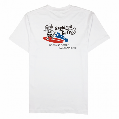 alt="サーフ系デザイン　ドッグカフェTシャツ"