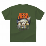 月に到着!?宇宙服を着たオリジナルイラスト入りクリエイターTシャツ