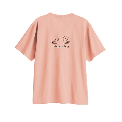 ゆるかわ！保護猫カフェのオリジナルユニフォームTシャツ