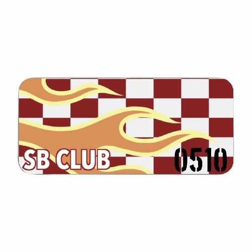 レース感あふれるグラフィックがかっこいいオリジナルペンケース