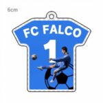 兵庫県で活動するサッカーチームのユニフォームアクリルキーホルダー