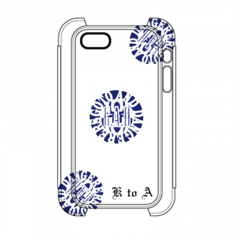 スタンプのようなロゴをオリジナルiPhoneケースに