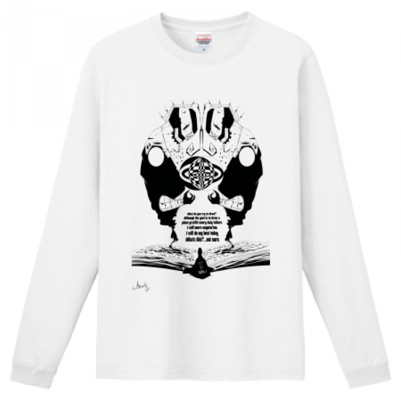 オリジナルデザインの長袖Tシャツ