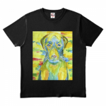 カラフルなイラストをプリントしたオリジナルTシャツ