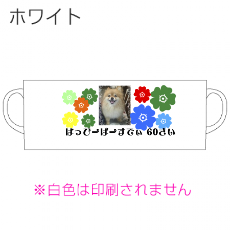 はっぴーばーすでい?マグカップ