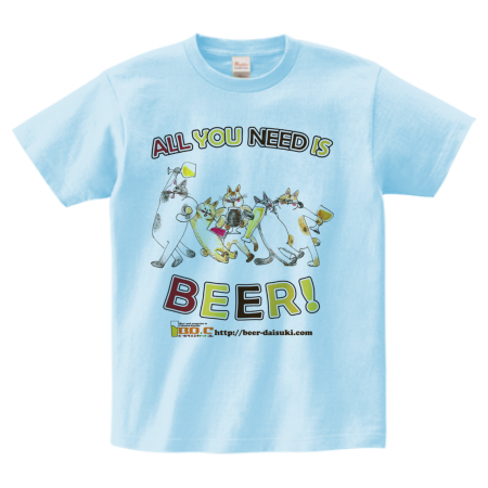猫イラストのオリジナルTシャツ