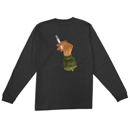 オリジナルイラストの長袖Tシャツ
