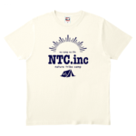 キャンプのロゴをプリントしたオリジナルTシャツ