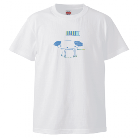 犬イラストのオリジナルTシャツ