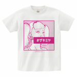 オリジナルイラストのユニークなTシャツ