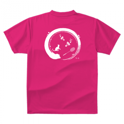 バトミントンクラブのおしゃれなTシャツ