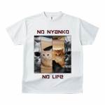 オリジナルの猫フォトTシャツ