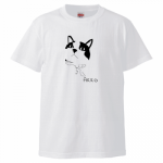 猫イラストのオリジナルTシャツ