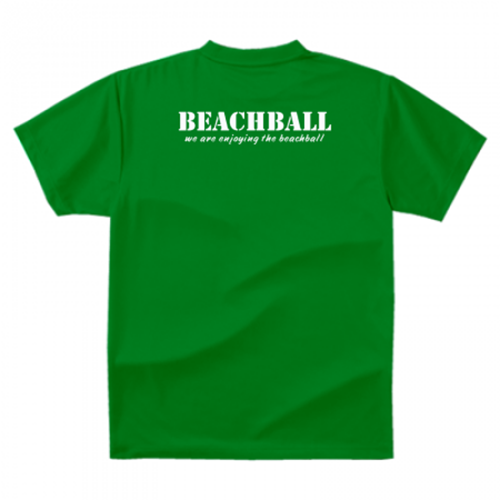 ビーチボールチームのオリジナルTシャツ