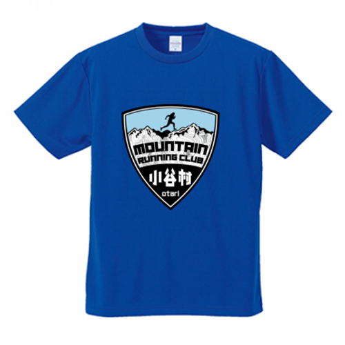 マウンテンランニングクラブのオリジナルチームTシャツ
