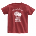 カボチャのイラストがお洒落にプリントされたTシャツ