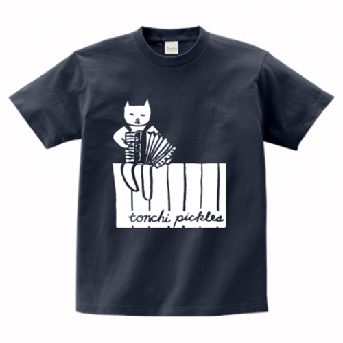 雰囲気あるイラストがプリントされたオリジナルTシャツ