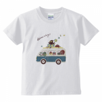子供用にオリジナルのイラストプリントTシャツを作成
