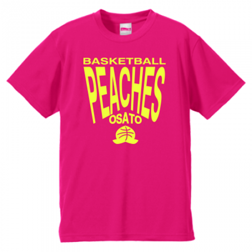 オリジナルのロゴがキュートなチームTシャツ