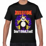 パンダのイラストがかわいいオリジナルのプリントTシャツ