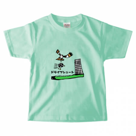 手描きイラストで子供用のプリントTシャツを作成