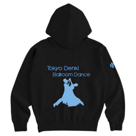 社交ダンスサークルのオリジナルパーカーを作成