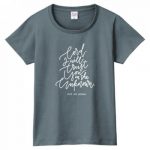 文字デザインをプリントしたおしゃれなオリジナルTシャツ