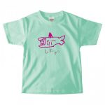 自分で描いた絵をプリントしたオリジナルTシャツ