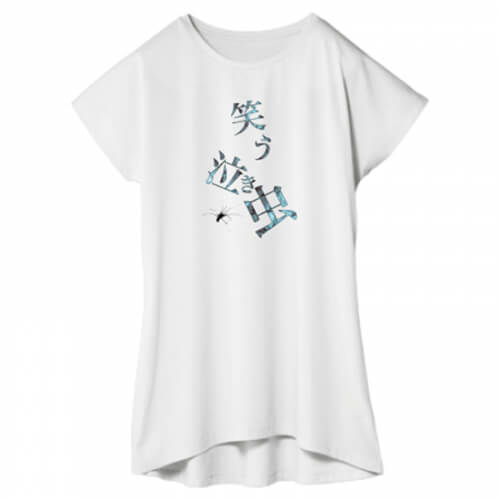 文字デザインをプリントしたオリジナルのワンピースTシャツ