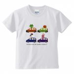 キッズ向けのオリジナルTシャツを販売用に作成