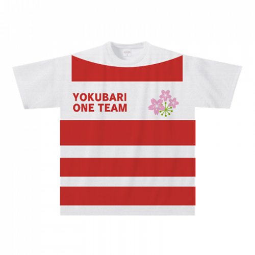 ラグビーの応援にオリジナルTシャツを作成