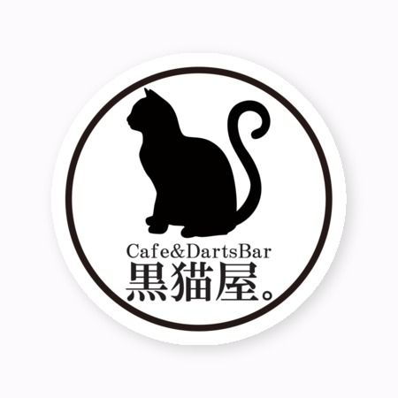 お店のロゴをプリントしてオリジナルステッカーを作成！