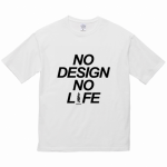オリジナルブランドのロゴをプリントしたメッセージTシャツ