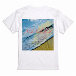 自作の写真デザインを鮮やかにプリントしたプレミアムプリントTシャツ