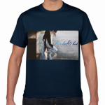 おしゃれな写真デザインを印刷したプリントTシャツ