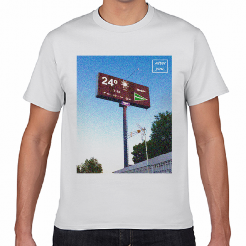 写真プリントがおしゃれなオリジナルTシャツ
