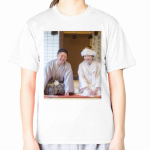 結婚式の写真をプリントして結婚祝いのTシャツを作成！