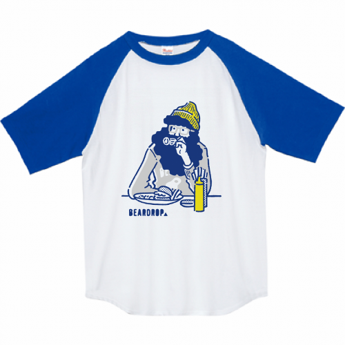 自作イラストをプリントしてオリジナルのラグランTシャツを作成